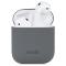 holdit holdit AirPods 1/2 Skal Silikon Space Gray - Teknikhallen.se