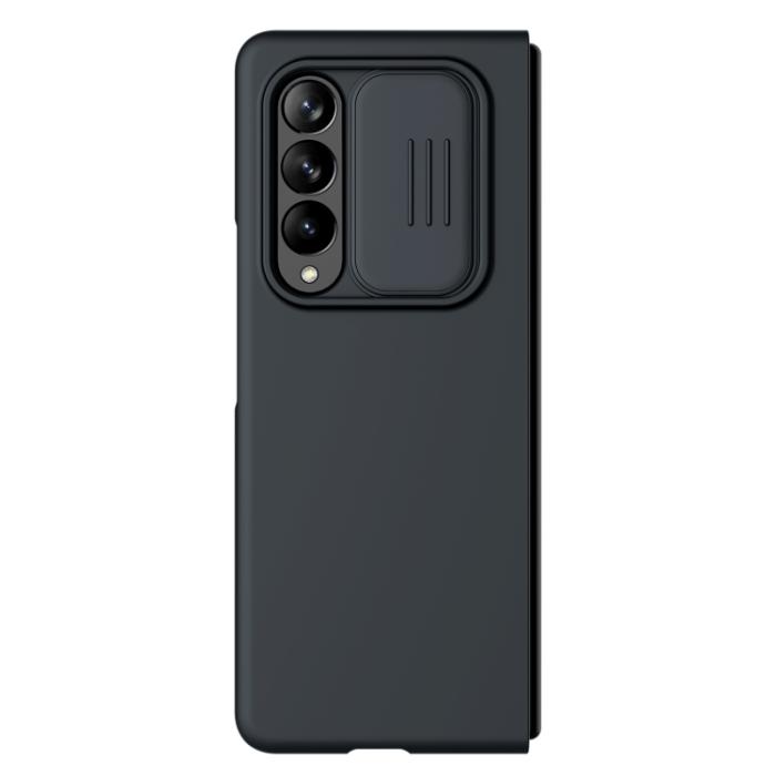 Bild 2, NILLKIN NILLKIN Galaxy Z Fold 3 Skal CamShield Liquid Silikon Svart - Teknikhallen.se