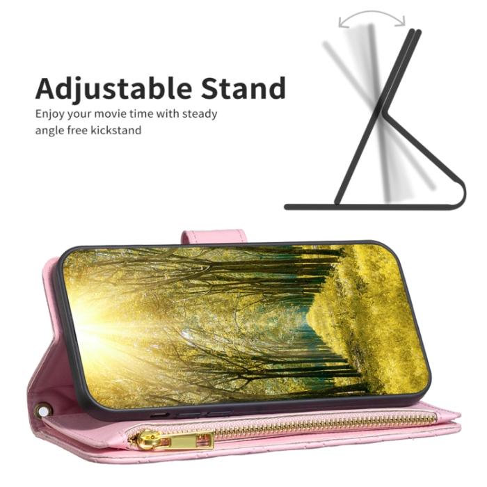 Bild 5, BINFEN BINFEN Xiaomi 13 Lite 5G Fodral Diamond Multifunktionell Rosa - Teknikhallen.se