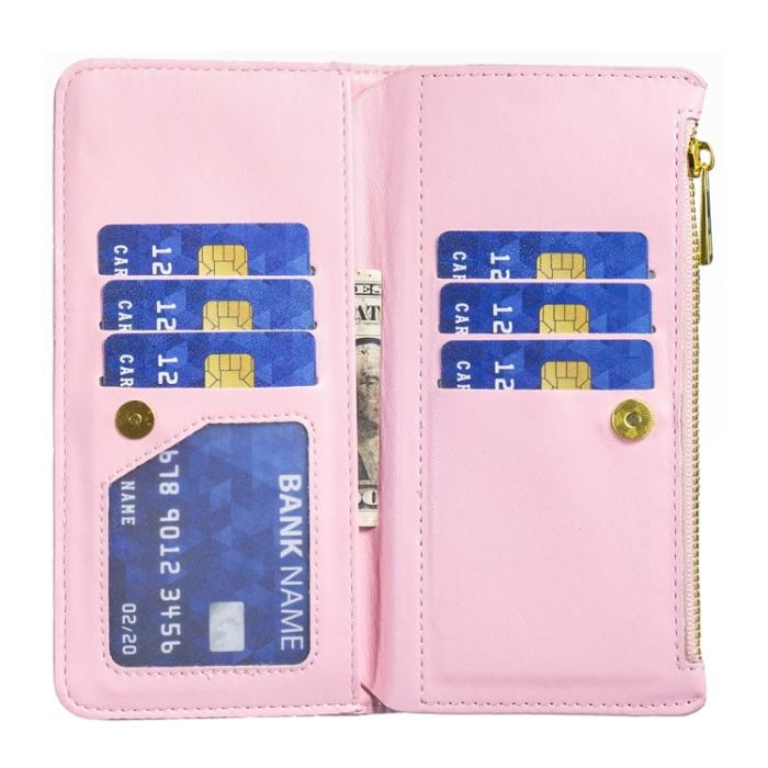 Bild 6, BINFEN BINFEN Xiaomi 13 Lite 5G Fodral Diamond Multifunktionell Rosa - Teknikhallen.se