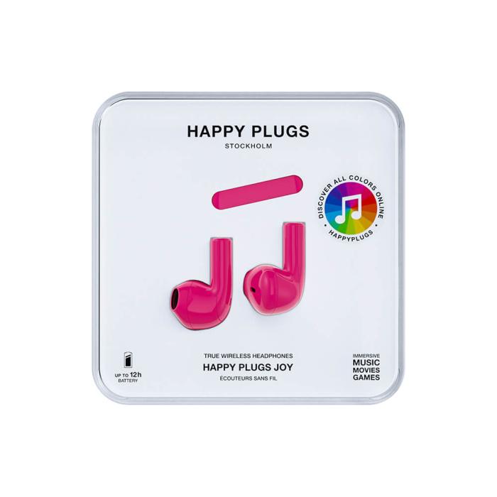 Bild 2, Happy Plugs Happy Plugs Joy Hörlurar In-Ear TWS Cerise - Teknikhallen.se