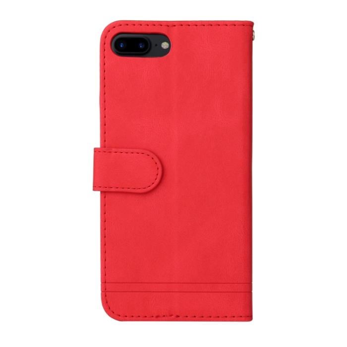 Bild 3,  iPhone 7/8/SE Fodral Skin Touch Röd - Teknikhallen.se