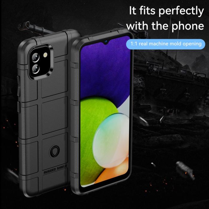 Bild 2,  Samsung Galaxy A03 Skal Solid Svart - Teknikhallen.se