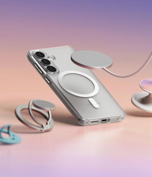 Bild 4, Ringke Ringke Samsung Galaxy S26 Skal MagSafe Fusion Transparent - Teknikhallen.se
