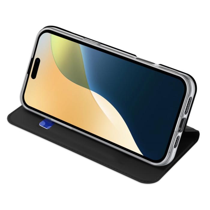 Bild 3, DUX DUCIS DUX DUCIS iPhone 16 Plus Fodral Skin Pro Series Svart - Teknikhallen.se