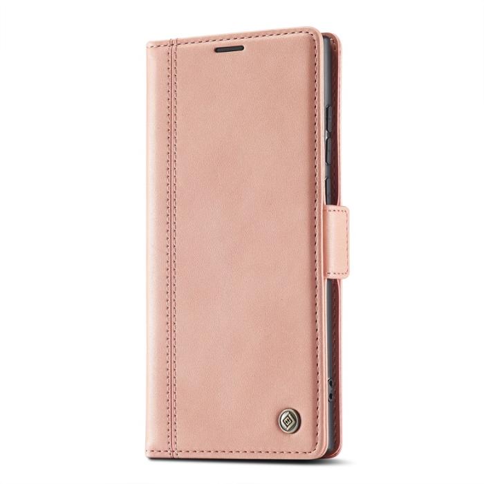 Bild 2, LC.IMEEKE LC.IMEEKE Samsung Galaxy S22 Ultra Fodral Läder Ljus Rosa - Teknikhallen.se