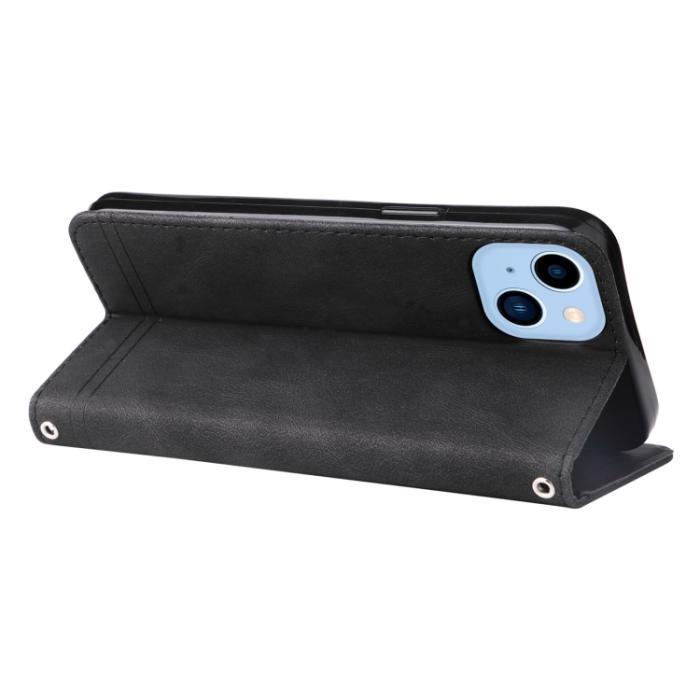 Bild 5,  iPhone 14 Plus Fodral Skin Touch Svart - Teknikhallen.se