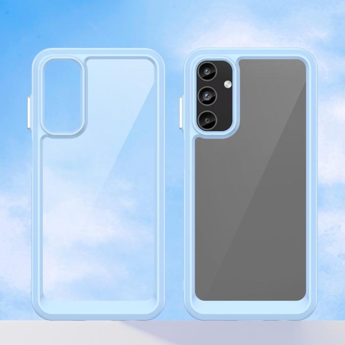 Bild 2,  Samsung Galaxy A15 5G Skal TPU/Akryl Blå - Teknikhallen.se