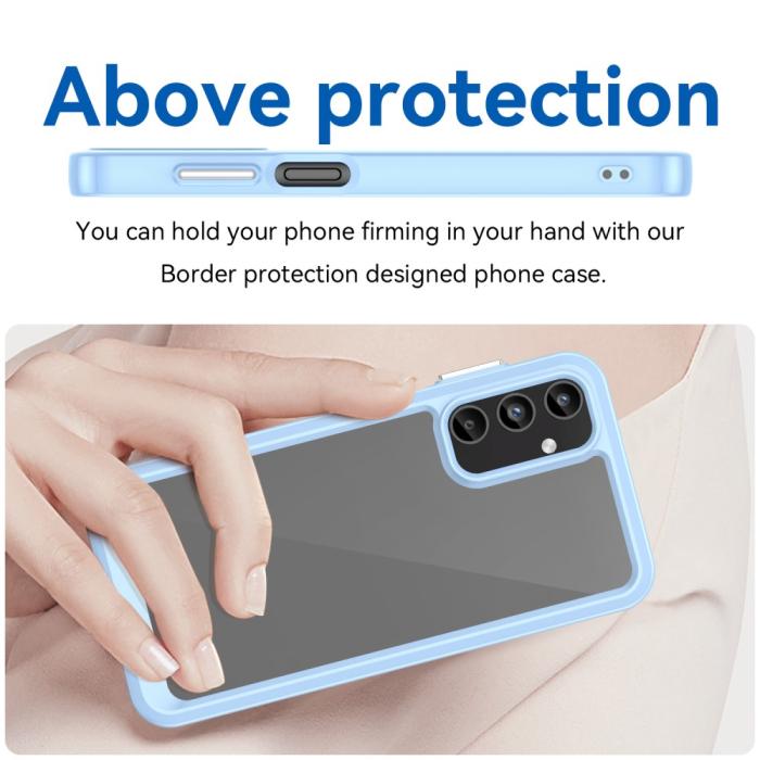 Bild 4,  Samsung Galaxy A15 5G Skal TPU/Akryl Blå - Teknikhallen.se