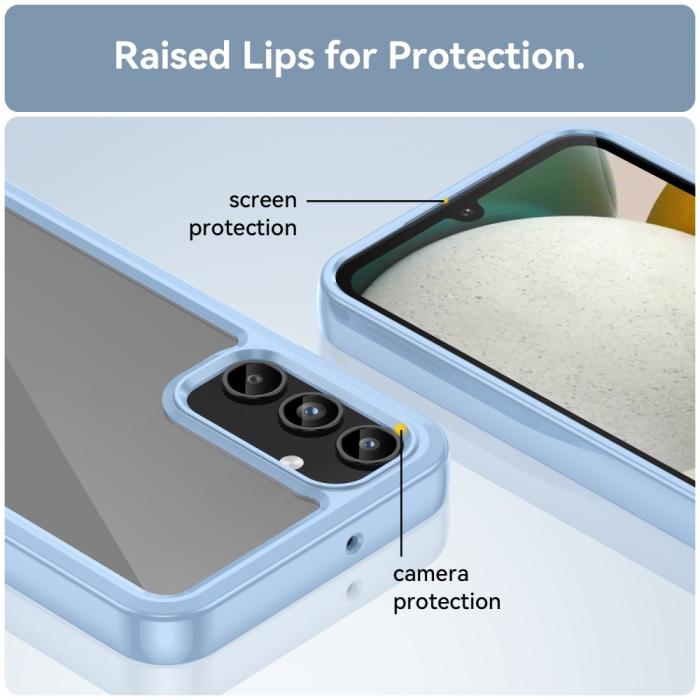 Bild 6,  Samsung Galaxy A15 5G Skal TPU/Akryl Blå - Teknikhallen.se