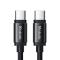 MCDODO Mcdodo 1.2m 240W PD USB-C - USB-C Nylonkabel Svart - Teknikhallen.se