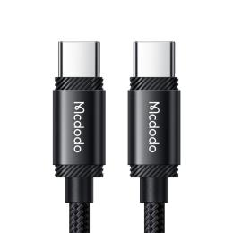 MCDODO Mcdodo 1.2m 240W PD USB-C - USB-C Nylonkabel Svart - Teknikhallen.se