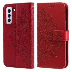  Samsung Galaxy S21 FE Fodral Mandala L&auml;der R&ouml;d - Teknikhallen.se