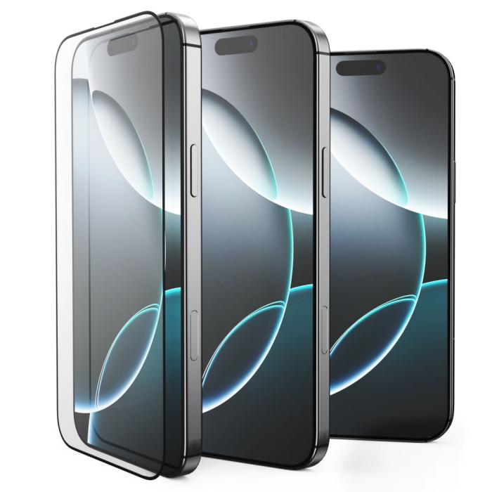Bild 6, Tech-Protect Tech-Protect Galaxy S25 Edge 2-PACK Skärmskydd GlassFit+ Härdat Glas - Teknikhallen.se