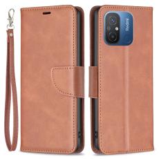  Xiaomi Redmi 12C 4G Fodral Shark Solid L&auml;der Brun - Teknikhallen.se