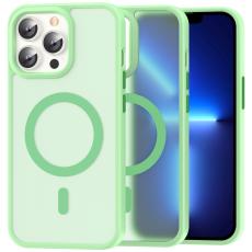 ColorPop ColorPop iPhone 13 Pro Skal CH MagSafe Matt Ljus Gr&ouml;n - Teknikhallen.se