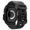 Spigen Spigen Apple Watch 10 42 mm Skal/Armband Rugged Armor 'Pro' Matt Svart - Teknikhallen.se