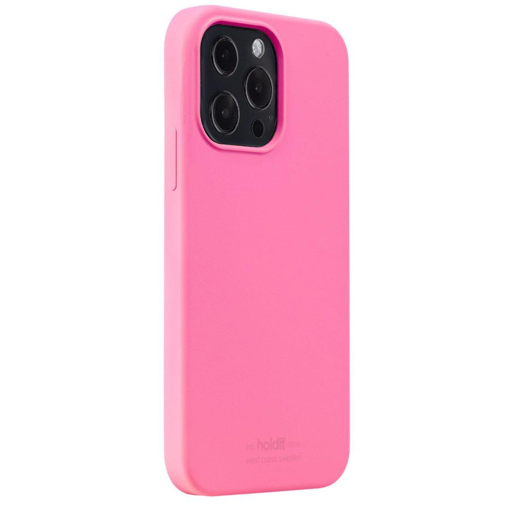 holdit holdit iPhone 13 Pro Skal Silikon Bright Pink - Teknikhallen.se