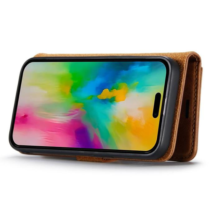 Bild 3, DG.MING DG.MING iPhone 16 Pro Max Fodral 2in1 Magnet Brun - Teknikhallen.se