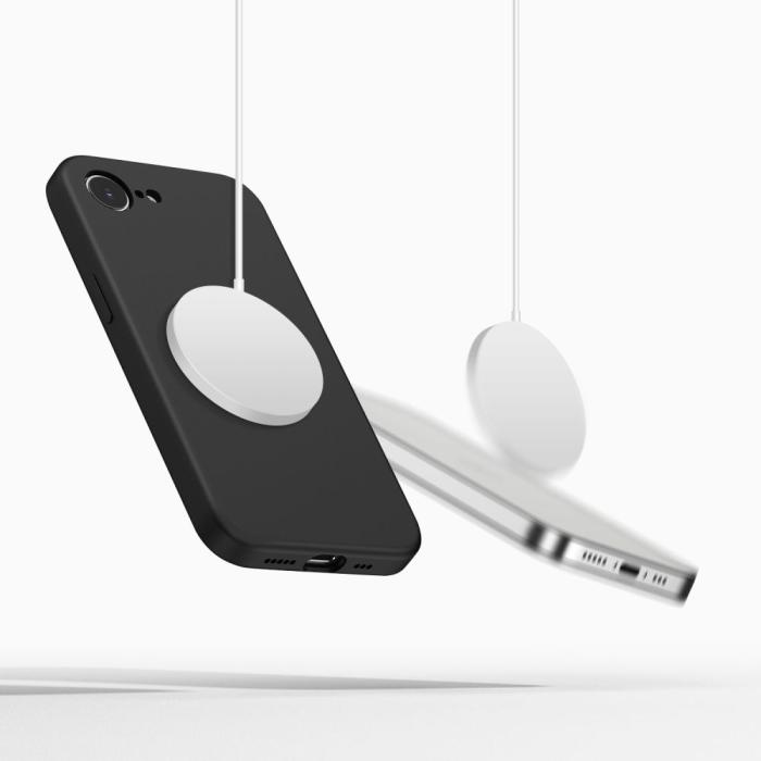 Bild 4, Tech-Protect Tech-Protect iPhone 17e / 16e Skal MagSafe Silicone Svart - Teknikhallen.se