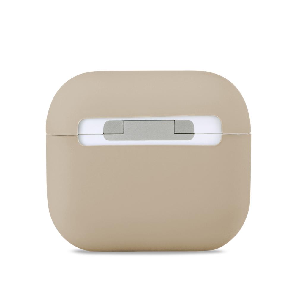 holdit holdit AirPods 3 Skal Silikon Latte Beige - Teknikhallen.se