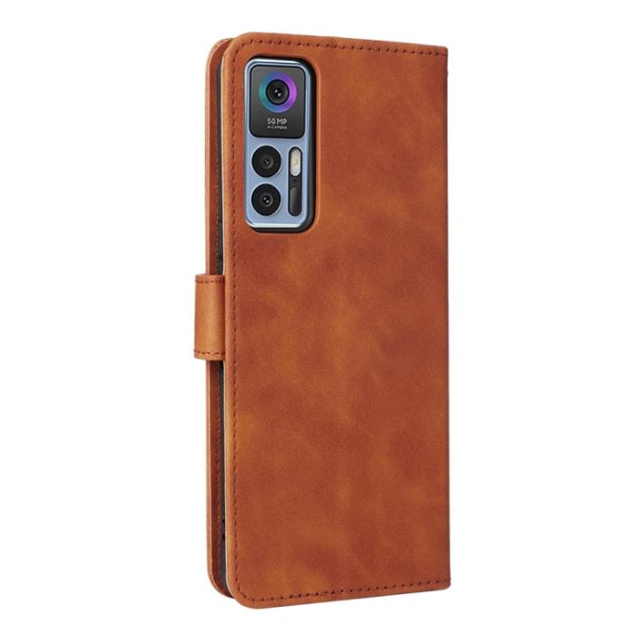 Bild 3,  TCL 30+ (2022) Fodral Skin Touch Brun - Teknikhallen.se