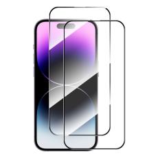ENKAY ENKAY iPhone 15 Pro Max 2-PACK Sk&auml;rmskydd Helt&auml;ckande - Teknikhallen.se