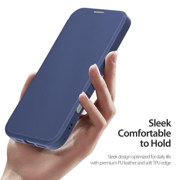 Bild 6, DUX DUCIS DUX DUCIS iPhone 16 Fodral MagSafe Skin X Pro Blå - Teknikhallen.se