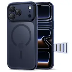 Tech-Protect Tech-Protect iPhone 17 Pro Skal MagSafe MagPeak Matt Deep Blue - Teknikhallen.se