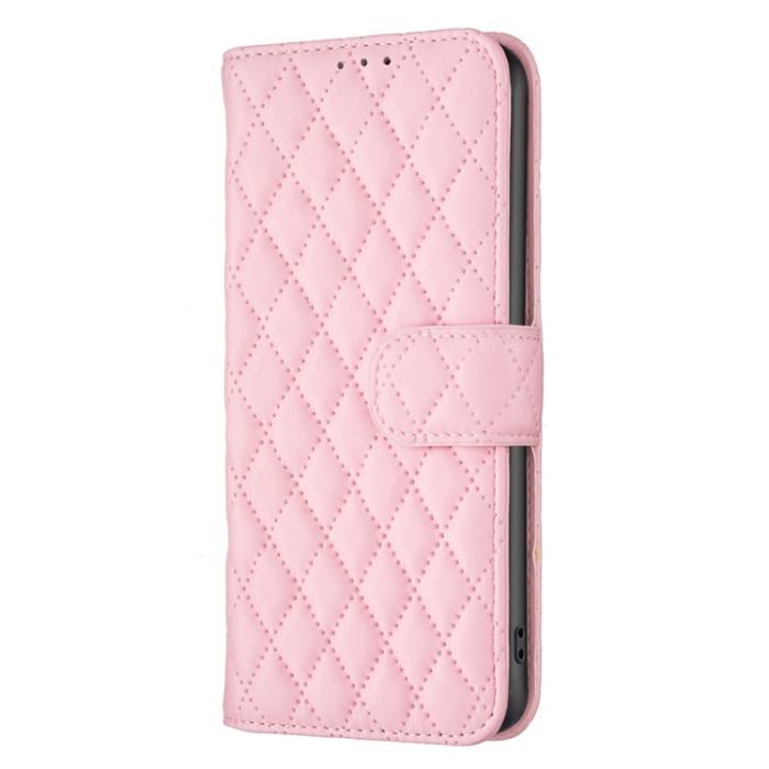 Bild 2,  Motorola Moto G73 5G Fodral Diamond Läder Rosa - Teknikhallen.se