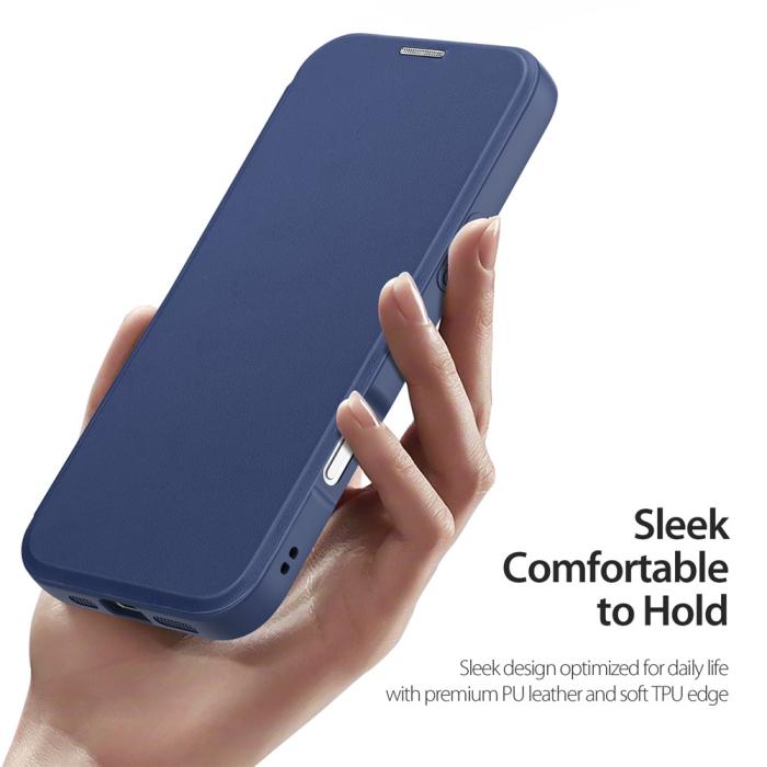 Bild 5, DUX DUCIS DUX DUCIS iPhone Air Fodral MagSafe Skin X Pro Blå - Teknikhallen.se