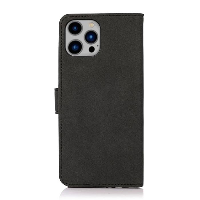 Bild 3, KHAZNEH KHAZNEH iPhone 15 Pro Fodral Matt Läder Svart - Teknikhallen.se