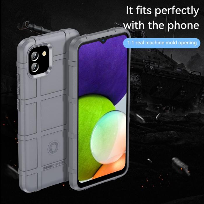 Bild 2,  Samsung Galaxy A03 Skal Solid Grå - Teknikhallen.se