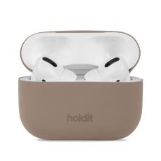 holdit holdit AirPods Pro Nyg&aring;rd Skal Silikon Mocha Brown - Teknikhallen.se