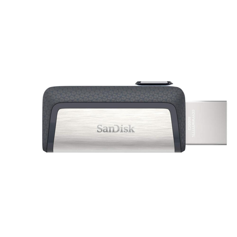 SanDisk SanDisk USB-minne 3.1 Ultra Dual 64GB Typ C - Teknikhallen.se