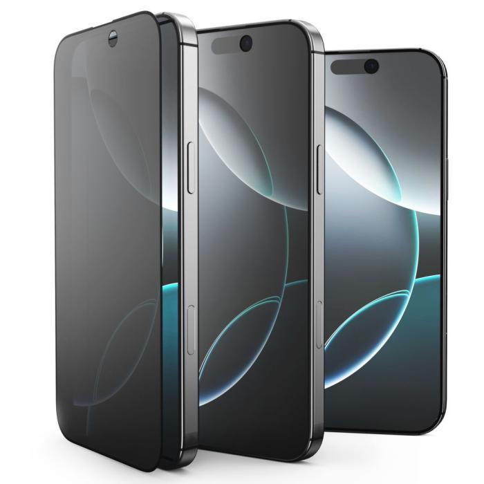 Bild 2, Tech-Protect Tech-Protect Galaxy S25 Edge 2-PACK Skärmskydd GlassSpy+ Privacy - Teknikhallen.se