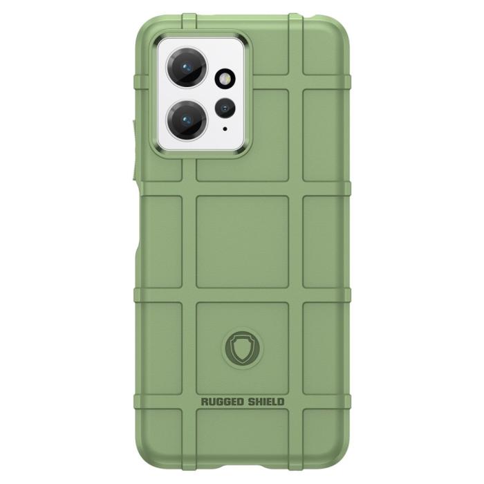 Bild 2,  Xiaomi Redmi Note 12 4G Skal Robust Grön - Teknikhallen.se