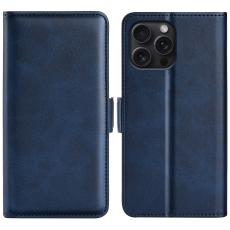  iPhone 16 Pro Fodral Med Magnetisk St&auml;ngning Bl&aring; - Teknikhallen.se