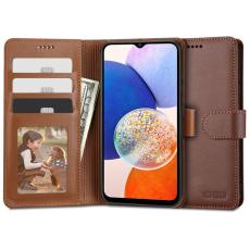 Tech-Protect Tech-Protect Galaxy A14 4G/5G Fodral L&auml;der Brun - Teknikhallen.se