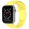 ColorPop Apple Watch 38/40/41 mm Silikon Armband (M/L) Gul - Teknikhallen.se