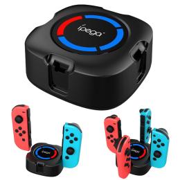 iPega iPega 4in1 LED Laddningsstation Nintendo Switch Joy-Con - Teknikhallen.se