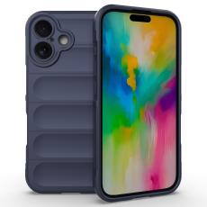  iPhone 16 Skal Magic Shield M&ouml;rk Bl&aring; - Teknikhallen.se