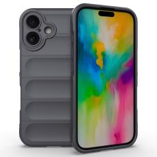  iPhone 16 Skal Magic Shield Gr&aring; - Teknikhallen.se