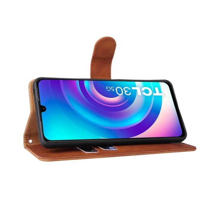 Bild 5,  TCL 30+ (2022) Fodral Skin Touch Brun - Teknikhallen.se