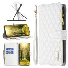 BINFEN BINFEN Xiaomi 13 Lite 5G Fodral Diamond Multifunktionell Vit - Teknikhallen.se