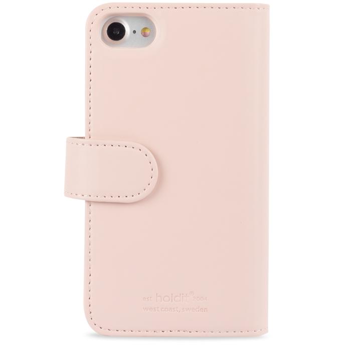 Bild 3, holdit holdit iPhone 6/6S/7/8/SE 2020/2022 Flerfack 2in1 Magnet Fodral/Skal Blush Pink - Teknikhallen.se