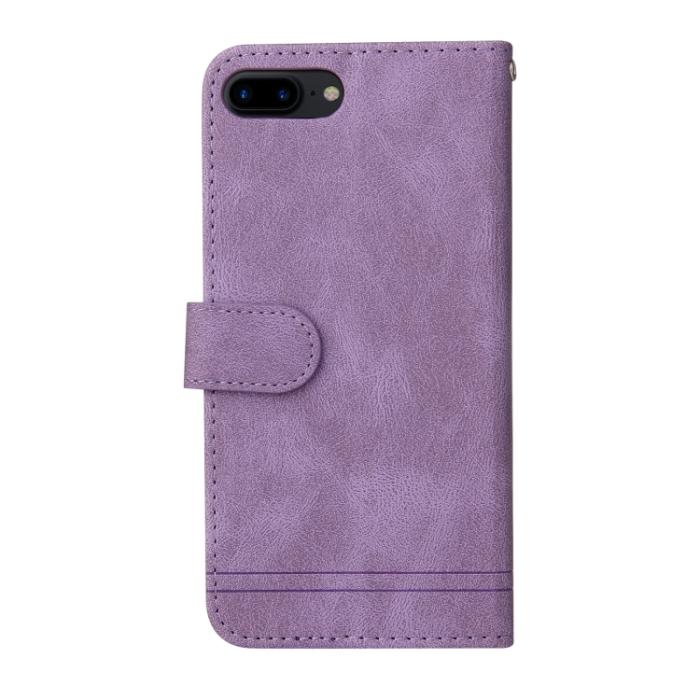 Bild 3,  iPhone 7/8/SE Fodral Skin Touch Lila - Teknikhallen.se