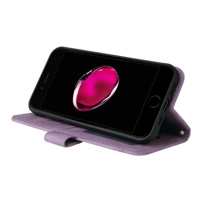 Bild 5,  iPhone 7/8/SE Fodral Skin Touch Lila - Teknikhallen.se