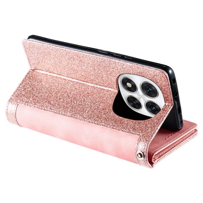 Bild 4,  Xiaomi Redmi Note 14 Pro/Pro Plus 5G Fodral Multifunktionell Glitter - Teknikhallen.se
