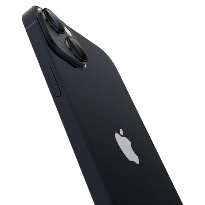 Bild 3, Spigen Spigen iPhone 14 / 14 Plus 2-PACK Optik.tR 
